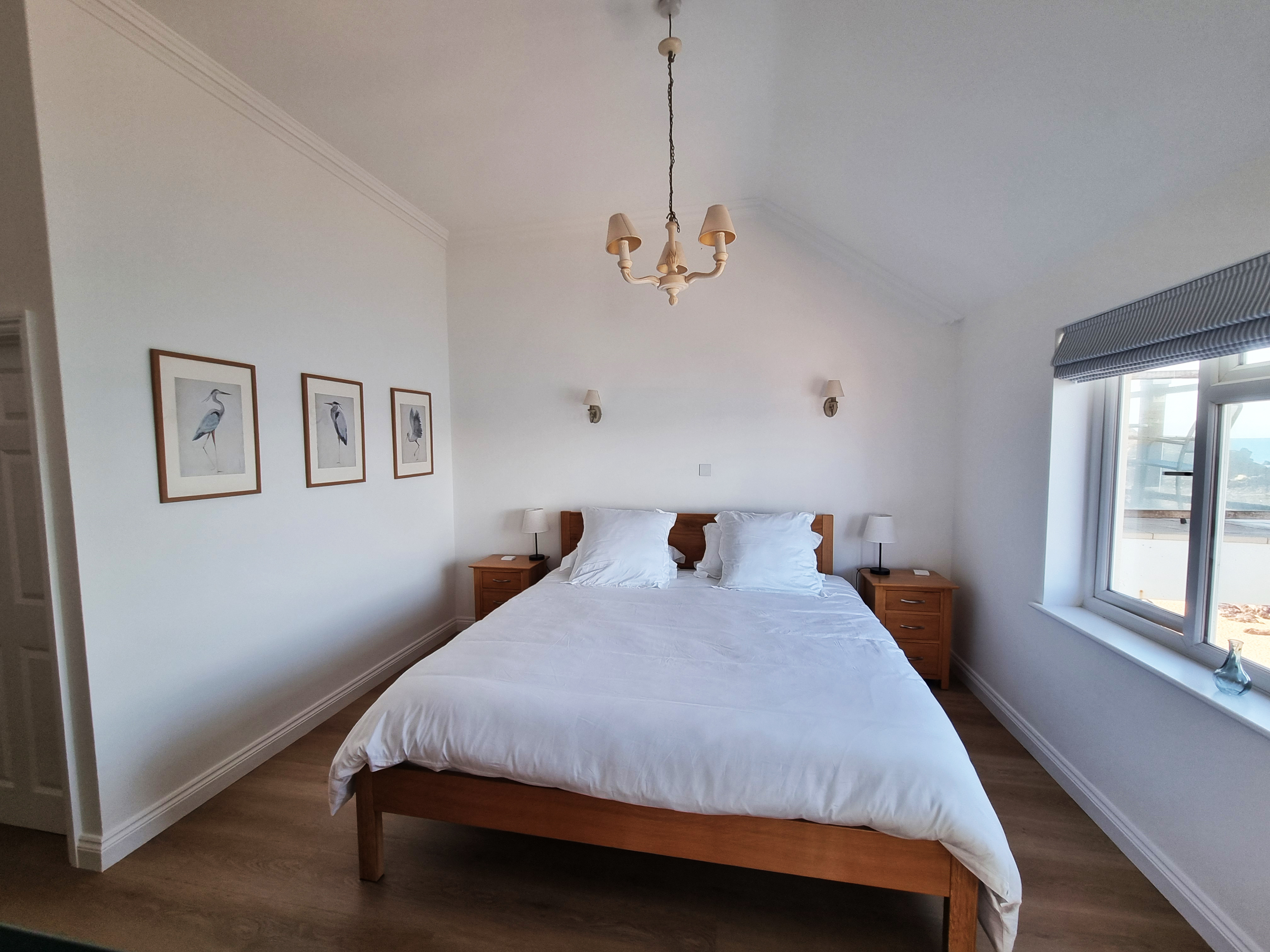 Emperor (bigger than super king) sea view bedroom